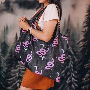 Stars and Shadows Series inspired foldable tote from the Bookish Box